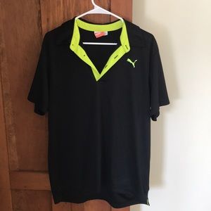 Black Puma sports shirt
